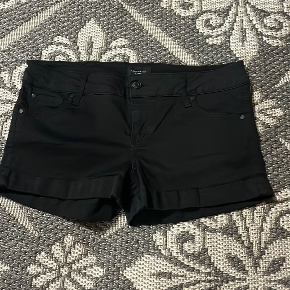 - Black shorts